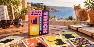 Cat Trick : un jeu de cartes qui se glisse dans la valise