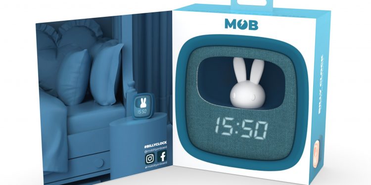 Mobility On Board : le réveil veilleuse Billy Clock pour de douces nuits !