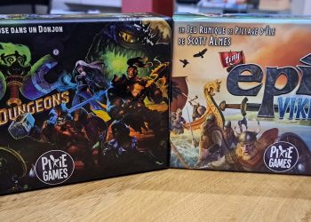 Tiny Epic Vikings et Tiny Epic Dungeons