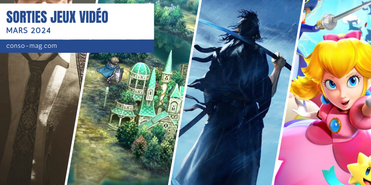 Les sorties Jeux Vidéo de Mars 2024