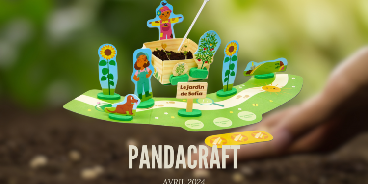 Pandacraft : en avril, c&rsquo;est activité Potager !