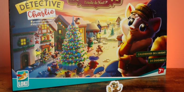 Qui a volé l’étoile de Noël ? Le calendrier de l’Avent de la Détective Charlie…