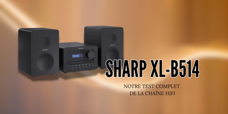 Sharp XL-B514, petite mais efficace