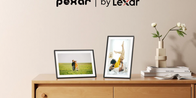 Pexar : le cadre photo numérique signé Lexar