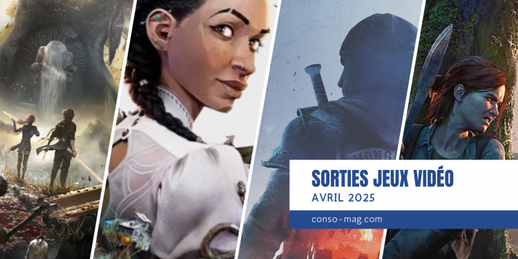 Les sorties jeux vidéo du mois d’avril 2025