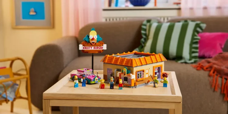 [LEGO] Une petite faim ? Découvrez Le Krusty Burger des Simpsons !