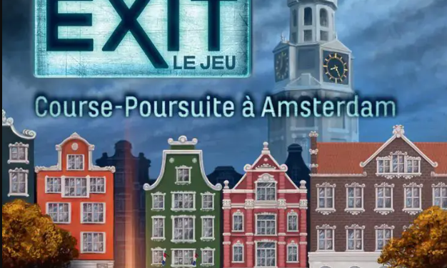 EXIT « Course-poursuite à Amsterdam » : une aventure cérébrale sans écran mais pas sans sueur !