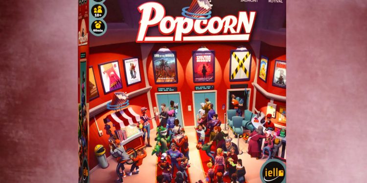 Popcorn, le grand écran sur une table de jeux !