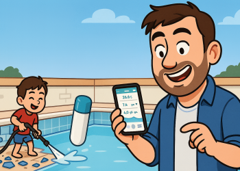 On a testé la sonde connectée Eco Salt de iopool : la piscine n’aura plus de secrets pour vous