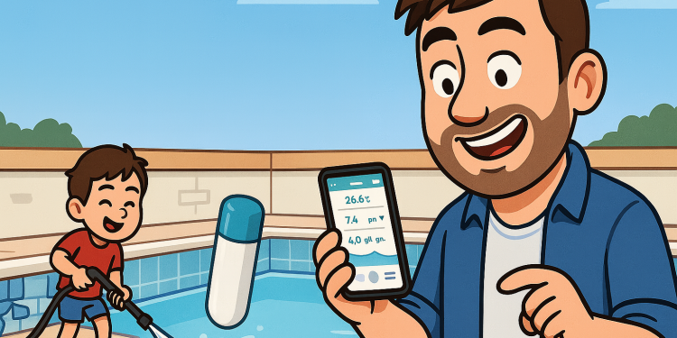 On a testé la sonde connectée Eco Salt de iopool : la piscine n’aura plus de secrets pour vous