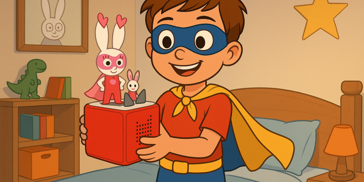 Toniebox – Super Lou (Simon) : un super-héros qui a la cote à la maison
