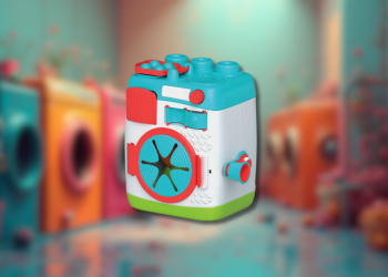 La machine à laver Clementoni : quand le jeu d’imitation devient une vraie envie d’autonomie