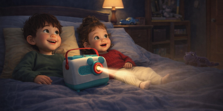 Disney au plafond : un projecteur d’histoires qui séduit les enfants… et leurs parents