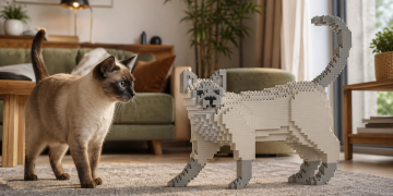 Test Jecka : j’ai recréé mon chat en briques de construction