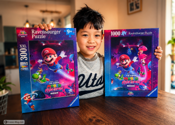 Mario Galaxy – Le Film : Ravensburger continue sur sa lancée avec deux puzzles aussi jolis qu’efficaces