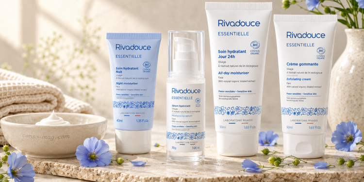 Rivadouce propose une routine hydratation complète pour prendre soin des peaux sensibles