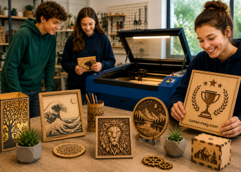 Comment les élèves financent eux-mêmes leurs FabLabs grâce aux projets laser