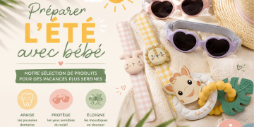 Préparer l’été avec bébé : trois accessoires malins pour partir plus sereinement