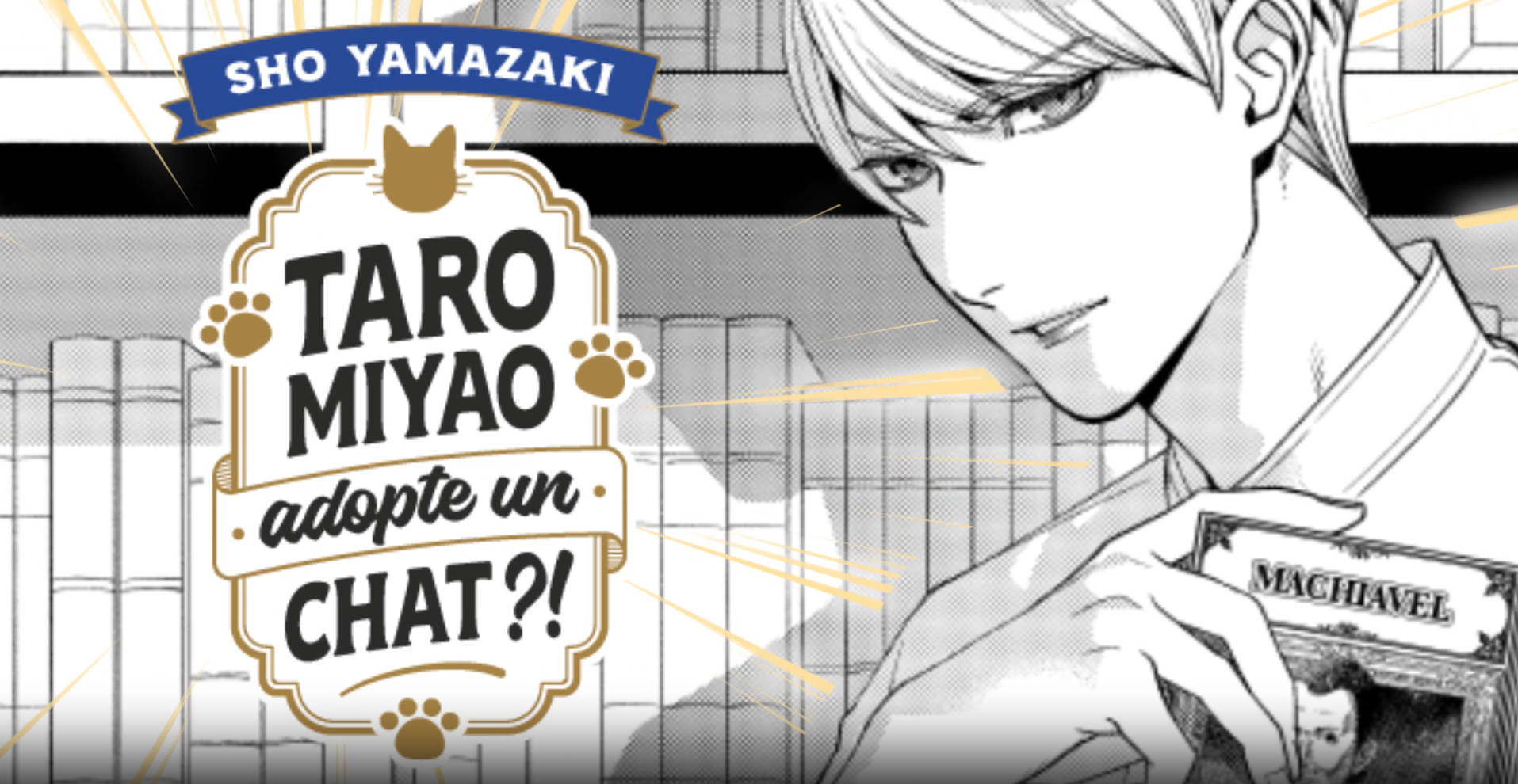 [Manga] Taro Miyao adopte un chat ?! T1