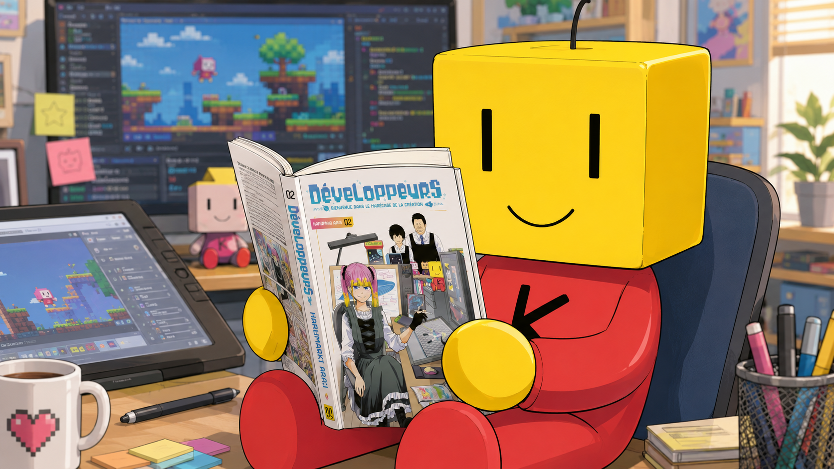 [Manga] Développeurs T2 : le jeu passe au second plan