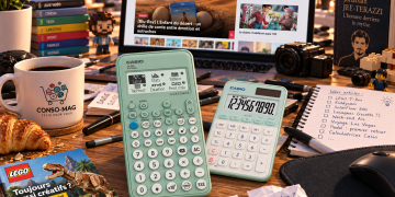 Casio met un peu de couleur dans les calculs de la rentrée