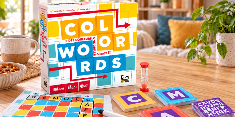 Test Color Words : un jeu de lettres qui a le sens de la formule !
