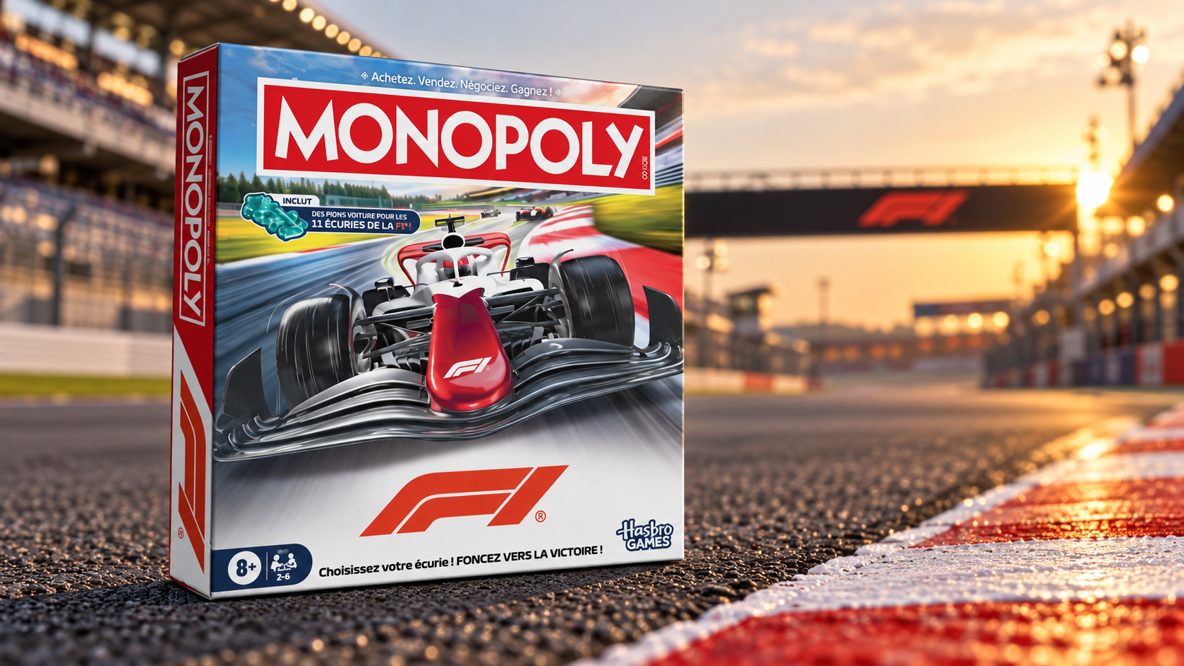 Monopoly F1 : le championnat se joue aussi dans le salon