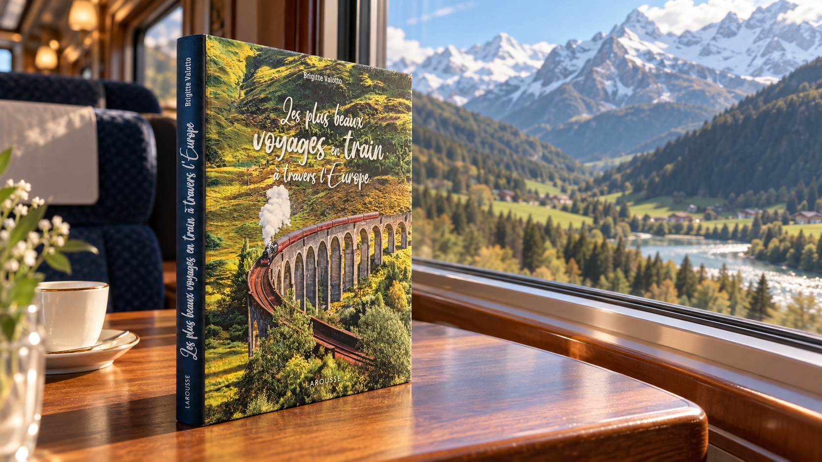Les plus beaux voyages en train à travers l’Europe : un livre qui donne envie de prendre le large sur les rails